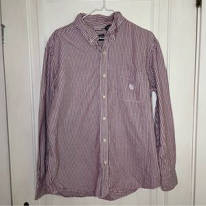 Chaps Red & White Stripe XL